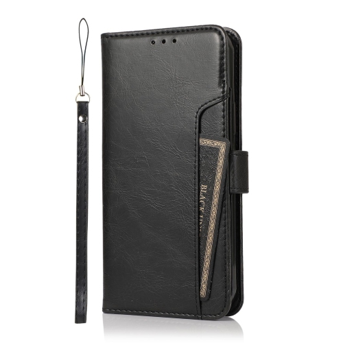 SAHARACASE  - Apple Iphone 13 Pro Max Wallet Case - Leather Wallet Series In Black