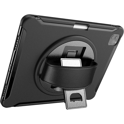 SaharaCase - PROTECTION Hand Strap Series Case for Apple iPad Pro 12.9" - Black