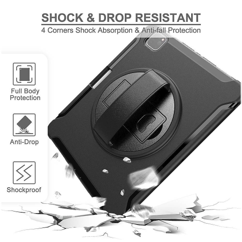 SaharaCase - PROTECTION Hand Strap Series Case for Apple iPad Pro 12.9" - Black