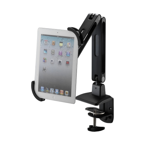 AmerMounts Articulating Tablet/iPad Stand with Clamp Base -