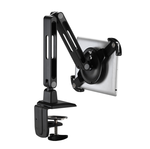 AmerMounts Articulating Tablet/iPad Stand with Clamp Base -