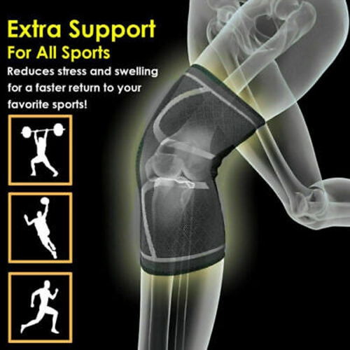 Knee Compression Sleeve Support for Men and Women, Knee Pads for Running, Hiking, Meniscus Tear, Arthritis, Joint Pain Relief