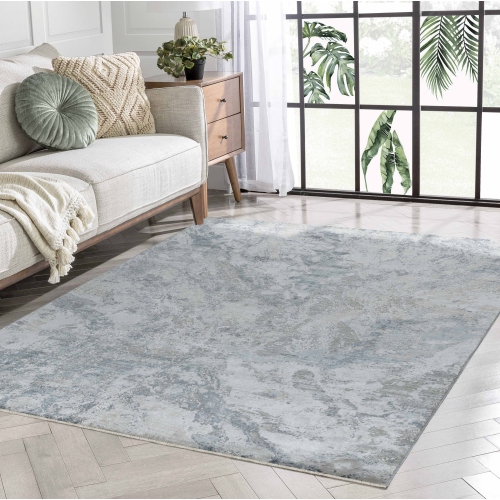 Rug Branch Coastal Abstract Coastal Blue Grey Indoor Area Rug