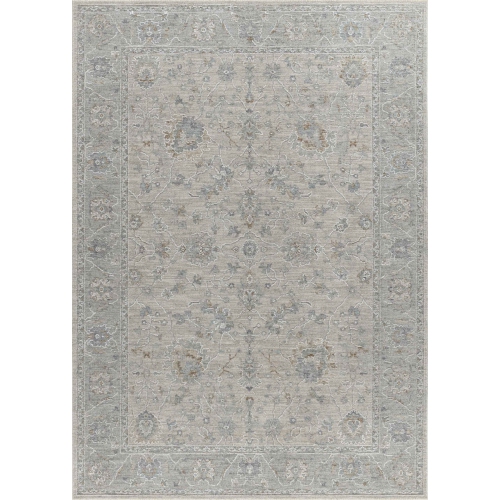 RUG BRANCH  Safiya Traditional Floral Medallion Gold/beige Area Rug