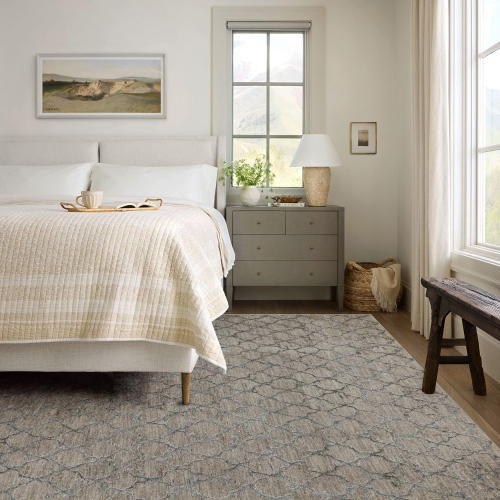 Rug Branch Modern Moroccan Boho Beige Brown Indoor Area Rug