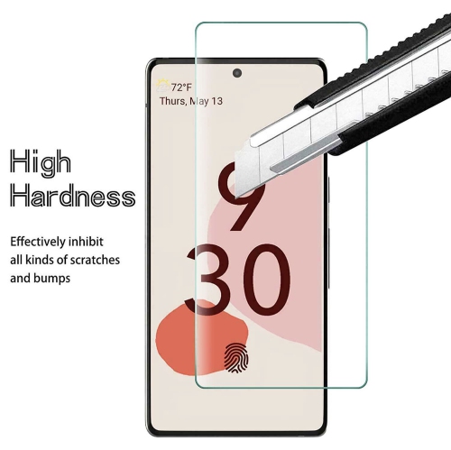 [2 PACK] Google Pixel 6 Screen Protector Tempered Glass Screen Protector Guard - Case Friendly