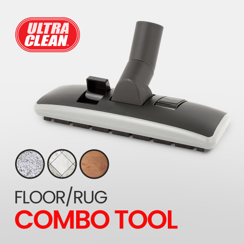 Aspirateur central ultra Clean SC100 robuste – fabriqué au Canada – avec ensemble de tuyau et d'accessoires de luxe idéal pour le bois franc, le