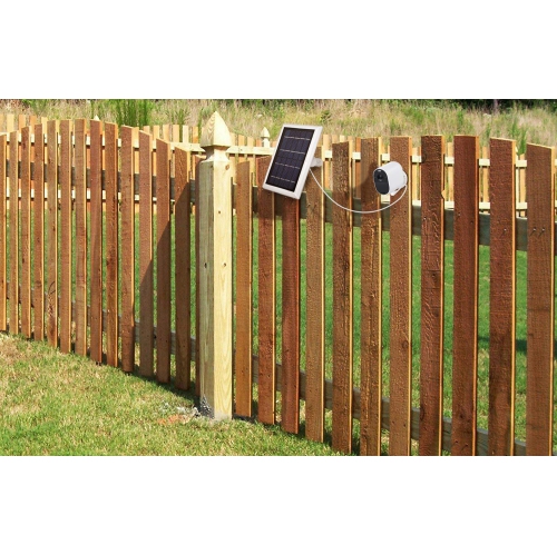 Wasserstein Solar Panel with 13ft Cable for Arlo Essential Spotlight/XL Spotlight Camera Only - Power Your Arlo Camera Continuously