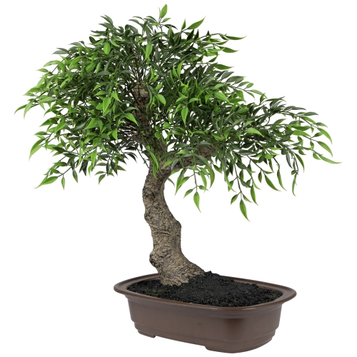 Mini Bonsai Artificial Tree in a Pot - 18"