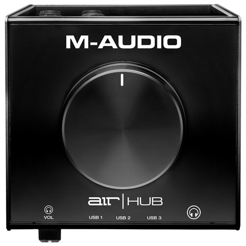 Open Box - M-Audio AIR|Hub USB 3-Port Interface - Black