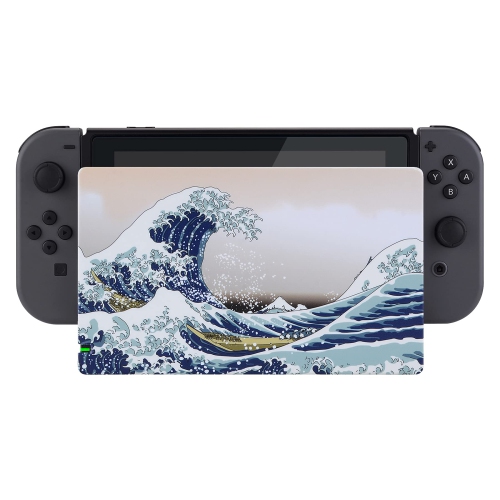 PlayVital The Great Wave Patterned Custom Protective Case for Nintendo Switch Charging Dock, Dust Anti Scratch Dust Hard Cov