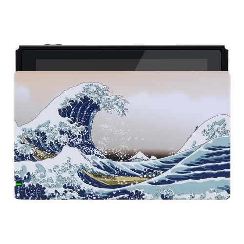 PlayVital The Great Wave Patterned Custom Protective Case for Nintendo Switch Charging Dock, Dust Anti Scratch Dust Hard Cov