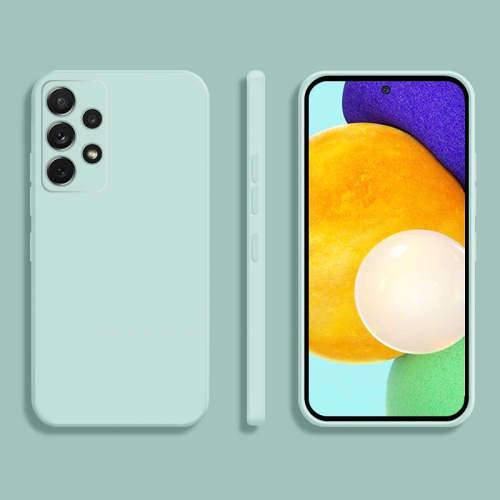 L’étui souple bleu menthe mat de PANDACO pour Galaxy A53 de Samsung