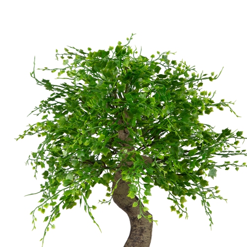 Mini Artificial Bonsai Tree in a Pot - 16"