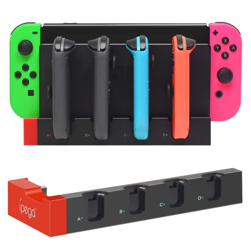 FastSnail Charger Compatible with Nintendo Switch for Joy-con Controller, Charging Dock Stand Station Base Compatible with J