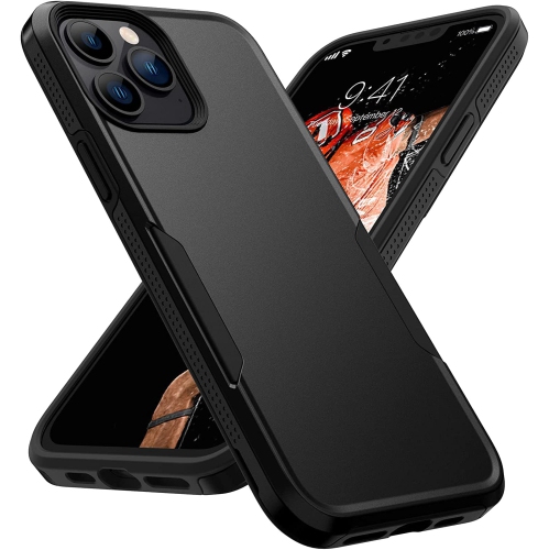 GENERIC  Shockproof Designed for Iphone 13 Pro Max Case Heavy-Duty Protection Tough Rugged Lightweight Slim Case for Iphone