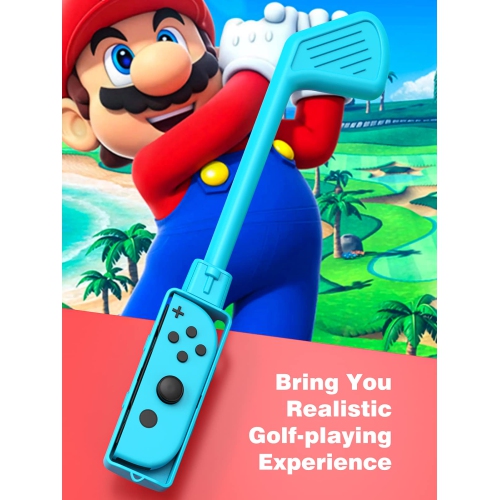 Golf Clubs Fit with Nintendo Switch Mario Golf: Super Rush Golf