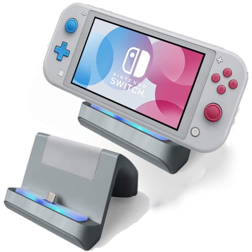 TNE - socle de chargement Switch Lite | Station d’accueil Mini charge Display avec port USB de type C pour Nintendo Switch/Switch Lite 20