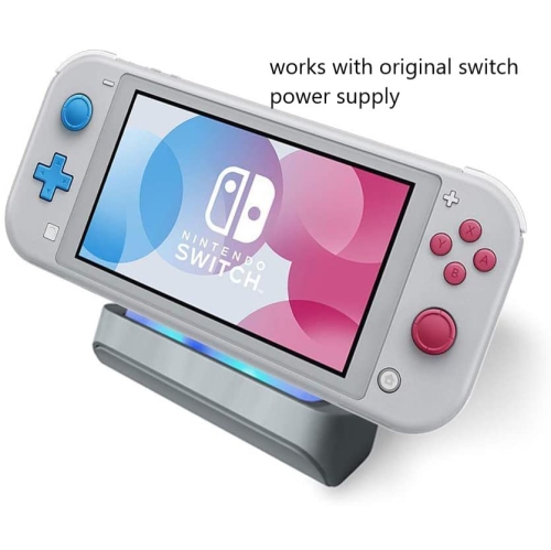 TNE - socle de chargement Switch Lite | Station d’accueil Mini charge Display avec port USB de type C pour Nintendo Switch/Switch Lite 20