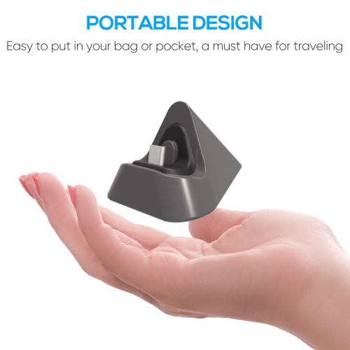 Protable Charging Dock Compatible with Nintendo Switch OLED/Switch Lite/Switch, Stable Support Stand Charging Station Compat