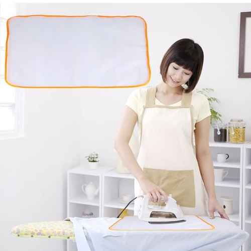 4PACK Ironing Cloth Household Folding Anti Scouring Ironing Heat Insulation Mesh Protective Pad