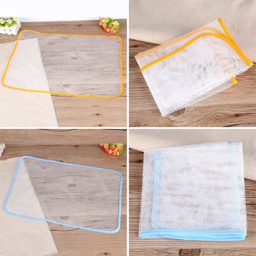 4PACK Ironing Cloth Household Folding Anti Scouring Ironing Heat Insulation Mesh Protective Pad