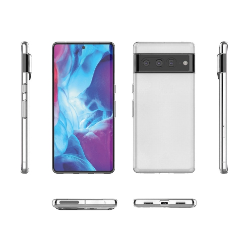 PANDACO – Étui transparent pour Pixel 7 Pro de Google