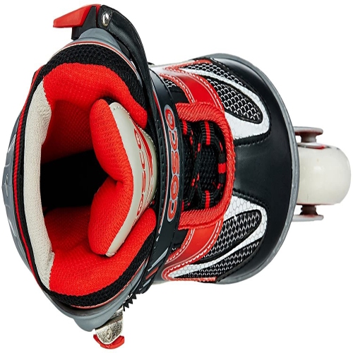 Patins à roulettes filles enfants, patins quad réglables avec roues lumineuses, patins à roulettes chaussures taille 5 de bottes de chaussures, sac