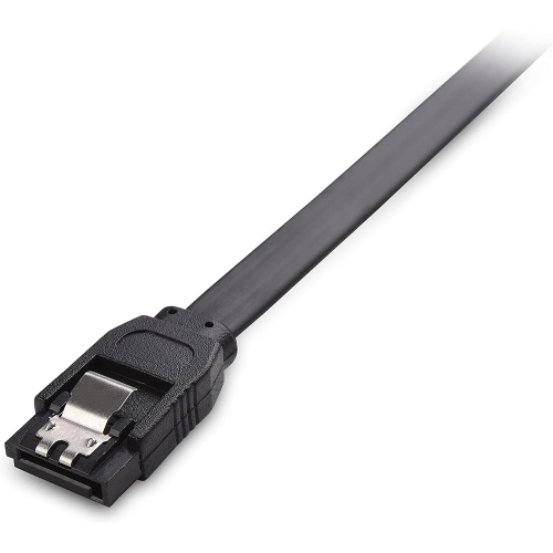 Câble SATA III à angle droit de 6.0 Gb/s, 90 degrés, paquet de 3 3, noir, 18 po