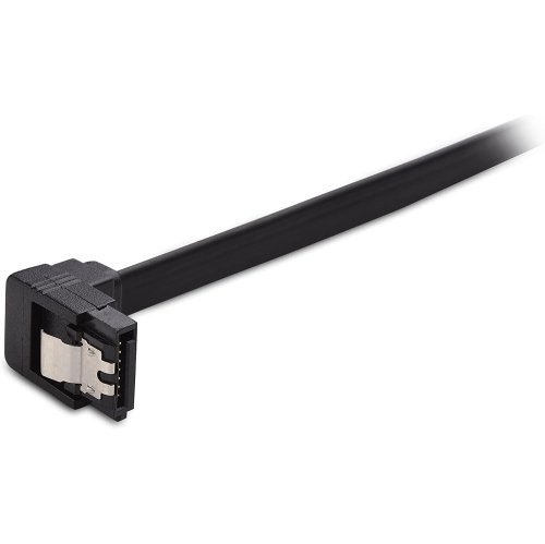 Câble SATA III à angle droit de 6.0 Gb/s, 90 degrés, paquet de 3 3, noir, 18 po