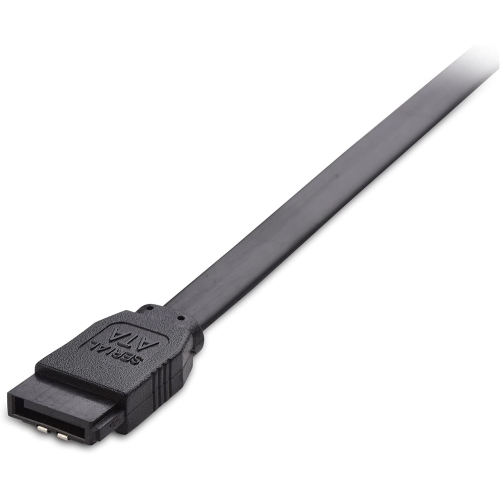 Câble SATA III à angle droit de 6.0 Gb/s, 90 degrés, paquet de 3 3, noir, 18 po