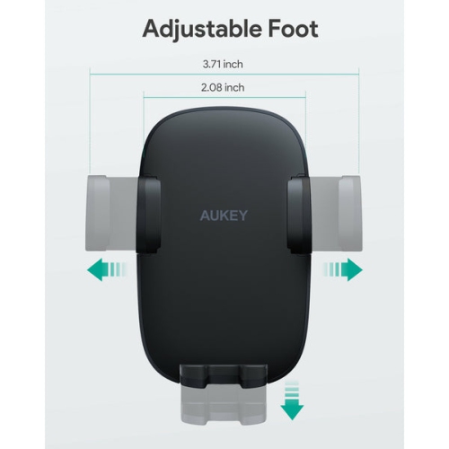 Pince de bouche d’air mise à niveau pour support de téléphone d’auto d’AUKEY pour grille d’aération HD C58 d’Air vent pour iPhone 13/14, téléphone de