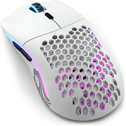Glorious Gaming - Model O Wireless Gaming Mouse - RGB Mouse with Lights 69 g Superlight Mouse Honeycomb Mouse