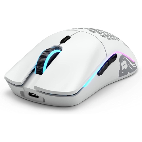 Glorious Gaming - Model O Wireless Gaming Mouse - RGB Mouse with Lights 69 g Superlight Mouse Honeycomb Mouse