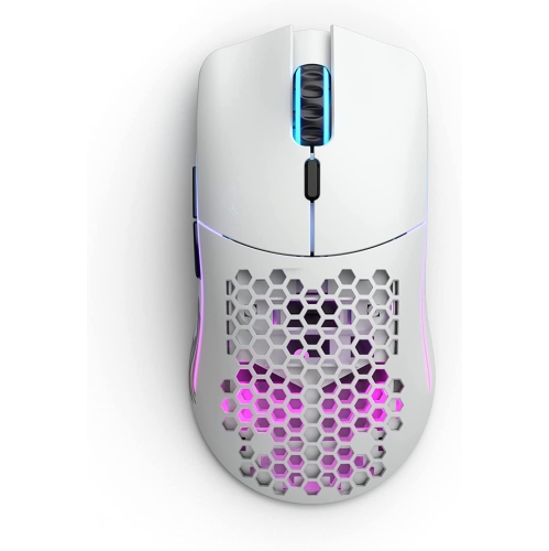 Glorious Gaming - Model O Wireless Gaming Mouse - RGB Mouse with Lights 69 g Superlight Mouse Honeycomb Mouse