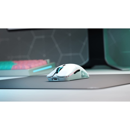 Glorious Gaming - Model O Wireless Gaming Mouse - RGB Mouse with Lights 69 g Superlight Mouse Honeycomb Mouse