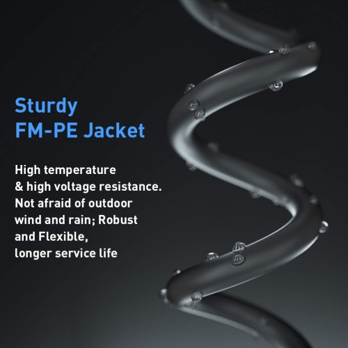 Câble Ethernet, câble Ethernet Cat8, câble réseau local de 6 pi, câble réseau haute vitesse 26 AWG, câble RJ45 Cat 8 de 40 Gb/s, câble de