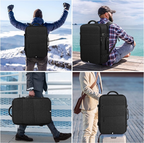 Travel Backpack for Men Women Laptop Backpack 15.6 Inch Flight Approved Carry on Backpack Overnight Business College School Weekender Luggage