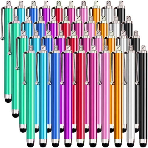 DOLAER  Homedge Stylus Pen, 40 Packs Stylus for Touch Screen, Compatible With Ipad, Iphone, Smart Phone And Tablet With Capacitive Touch Screen