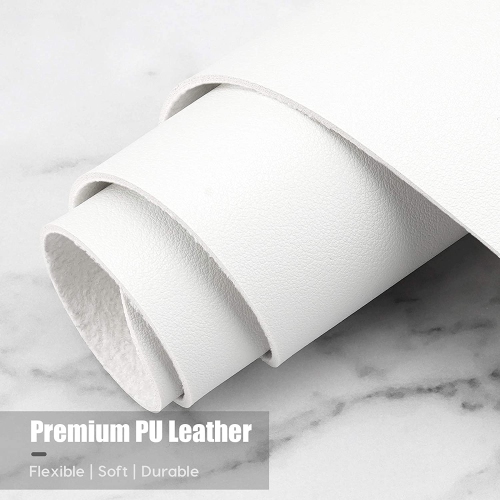 H Desk Pad, 30 x 14 PU Leather Desk Mat, XL Extended Mouse Pad, Waterproof Desk Blotter Protector, Ultra Thin Large Laptop Keyboard Mat, Non-Slip