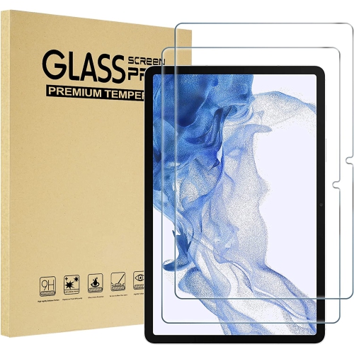 Paquet de 2 protecteurs d’écran P pour Galaxy Tab S8 plus 2022 de 12.4 po/Galaxy Tab S7 FE 2021 (SM-T730/T736)/Galaxy Tab S7 plus 2020