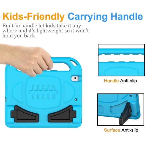 B Kids Case for iPad 9.7 2018/2017/iPad Air 2, iPad 6th/5th Generation Case for Kids, with Built-in Screen Protector, Shockproof Handle Convertible