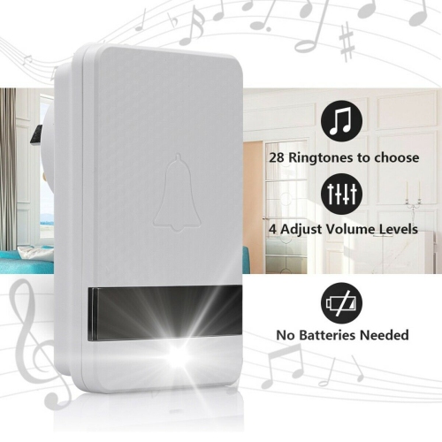 AC Anneau numérique sans fil sonnette Distance longue portée MP3 - Chine  Sonnette, porte numérique sans fil Bell