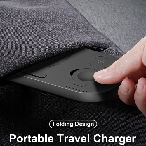 3 in 1 15W Fast Charging Pad Dock for Apple iPhone/iWatch Series, Samsung Galaxy