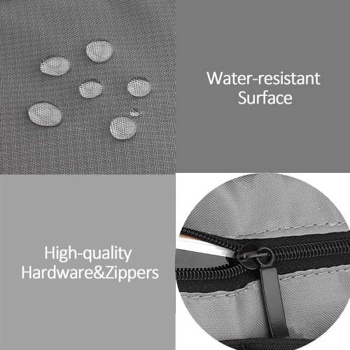 Electronics Travel Organizer for iPad Mini, Kindle, Hard Drive, Cables, Chargers