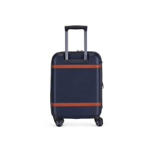 Bugatti - Wellington Hardside Carry-on Luggage with Expansion - Navy