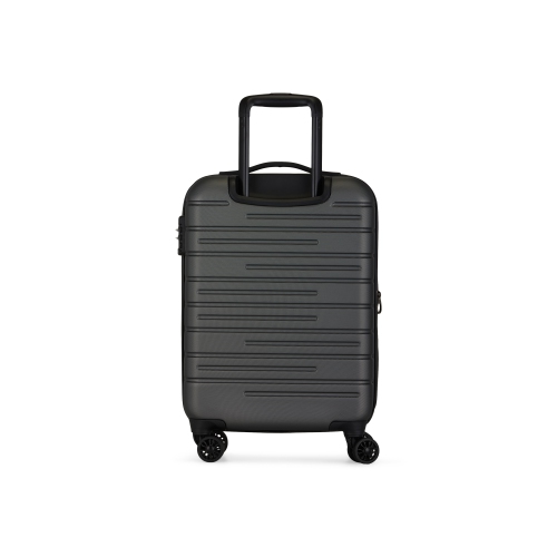 Bugatti - Geneva Hardside Carry-on Luggage with Expansion - Charcoal
