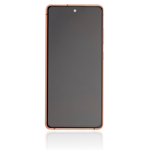 Replacement OLED Assembly With Frame Compatible For Samsung Galaxy S20 FE 4G / 5G (Cloud Orange)