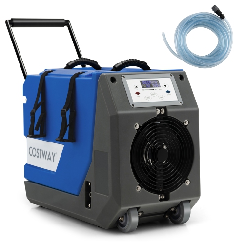 Costway 180 PPD Commercial Dehumidifier Industrial Dehumidifier with Pump & Drain Hose
