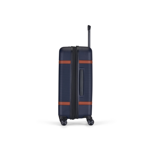 Valise rigide moyenne extensible Wellington de Bugatti - Bleu marine